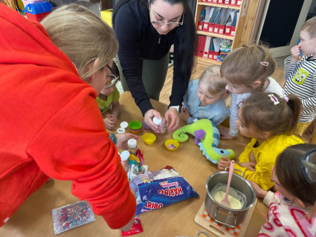 Návštěva maminky, která ráda peče